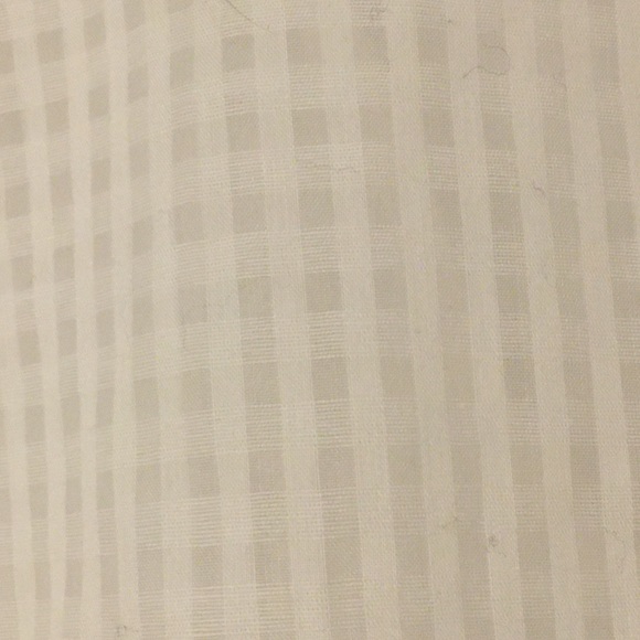 NWOT A NEW DAY Gingham White Top M - Picture 2 of 2